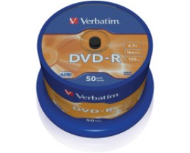 DVD+/-R Verbatim 16x cake50