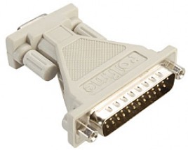 Roline adapt. RS232 DB9F-DB25M