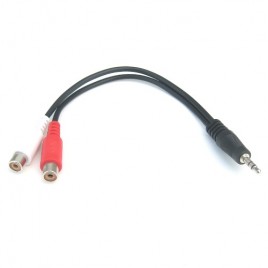 ADAPTER 3.5mm-M/2RCA-Ž