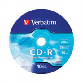 CD-R Verbatim 700MB cake 10
