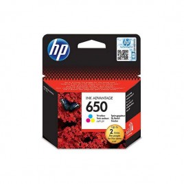 Tinta HP 650 color CZ102EA