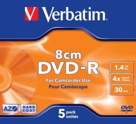DVD-R Verbatim 1.4GB 8cm