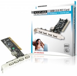 PCI Konig 4+1port USB 2.0