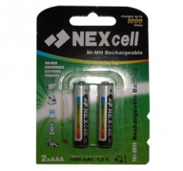 BAT Nexcell AAA 2xR03 1000mA