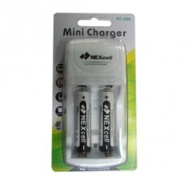 Punjač+bat NexcellSC-200 AAA