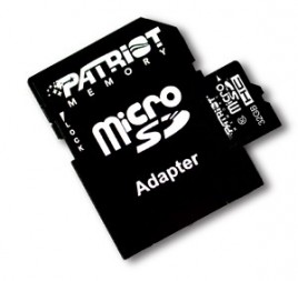 Patriot 32GB microSDHC class4