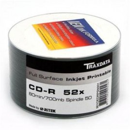 CD-R Traxdata 52x print. 1/100
