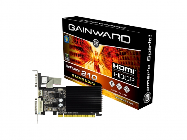 VGA Gainward GF 210 512MB DDR3