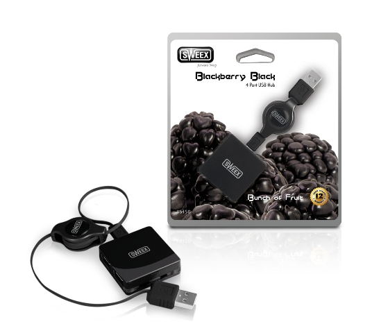USB HUB Sweex US150 Black