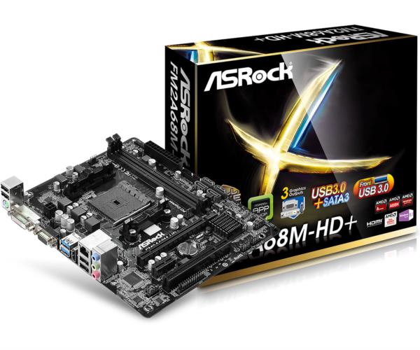 MB Asrock FM2A68M-HD+