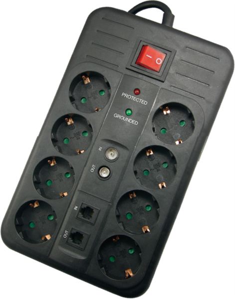 Surge Protector Naviatec 8 out