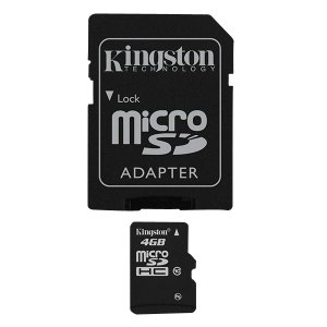 SDHC Kingston 4GB micro cl4