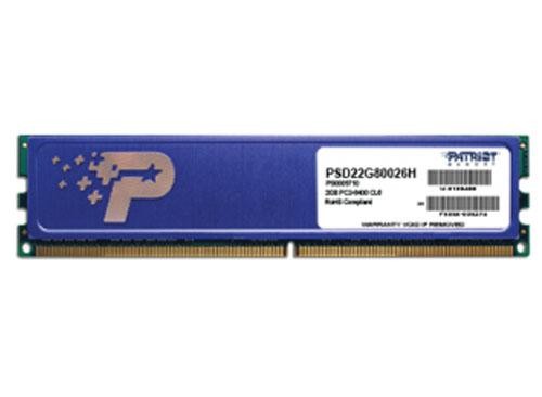 RAM Patriot 2GB DDR2 800MHz