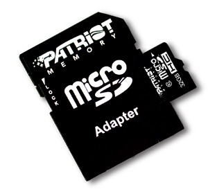Patriot 32GB microSDHC class4