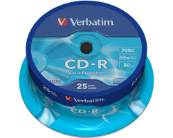 CD-R Verbatim 52x cake25