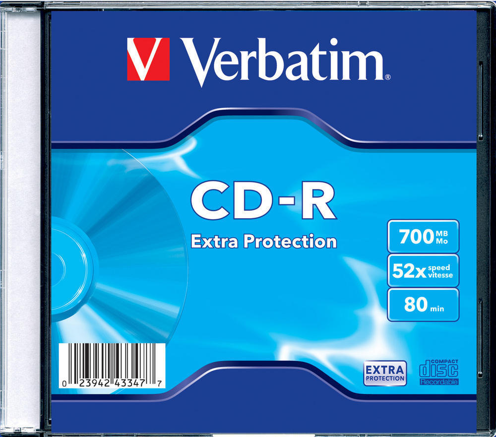 CD-R Verbatim 700MB slimcase