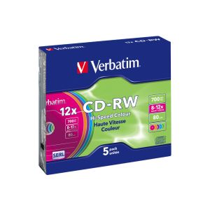 CD-RW Verbatim DataLife slimca