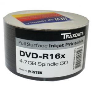 DVD-R Traxdata 16x print.
