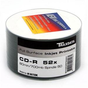 CD-R Traxdata 52x print. 1/100