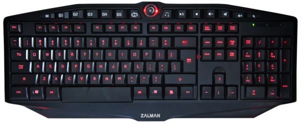 Tipkovnica Zalman K400G black